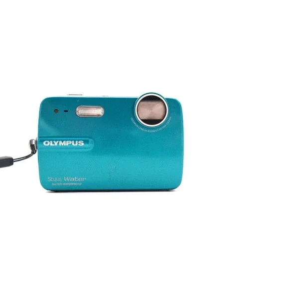 Olympus Stylus 550WP 10MP Digital Camera Digi Point Shoot Camera Tested